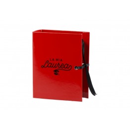 libro portaconfetti laurea