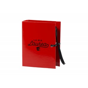 libro portaconfetti laurea