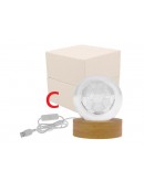 globo lampada led usb