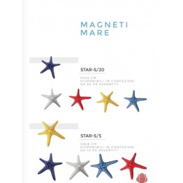Bomboniera magnete stella marina 8cm