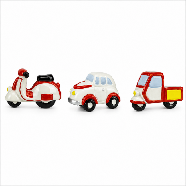Harmony Bomboniera magnete ape vespa auto Harmony Bomboniera magnete ape vespa auto