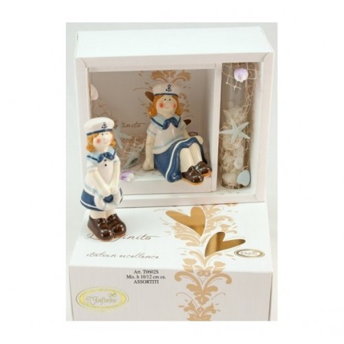 bimba marinaretta in ceramica