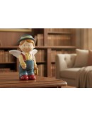 bimbo bimba angelo in ceramica