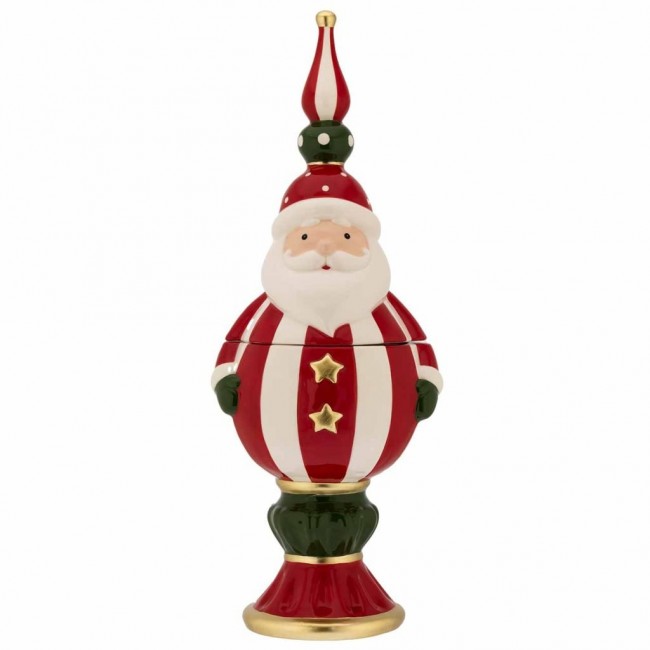 puntale babbo natale portadolci Puntale babbo natale portadolci