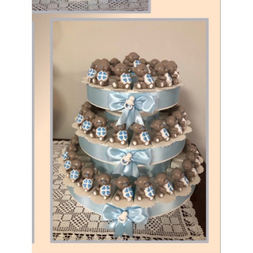 torta bomboniere orsetti con quadrifoglio cuore torta bomboniere orsetti con quadrifoglio cuore