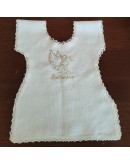 veste battesimo ricamata intaglio
