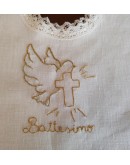 veste battesimo ricamata intaglio