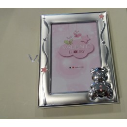 Portafoto in argento valenti rosa