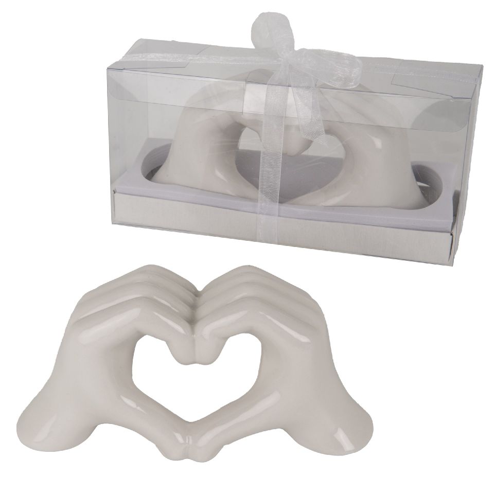 Bomboniera mani cuore
