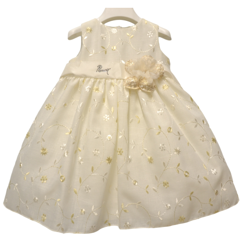 Abito elegante bimba panna Abito elegante bimba panna