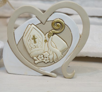 Bomboniera cuore cresima