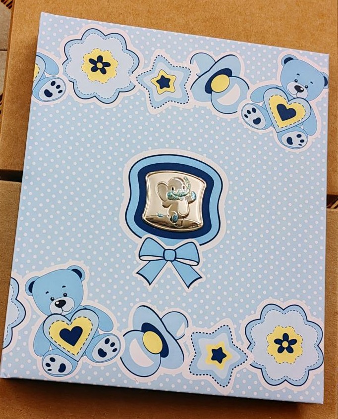 Album celeste 21x25cm Album celeste 21x25cm