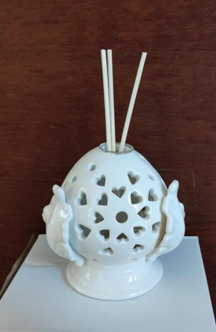 Bomboniera pomo pumo profumatore con led