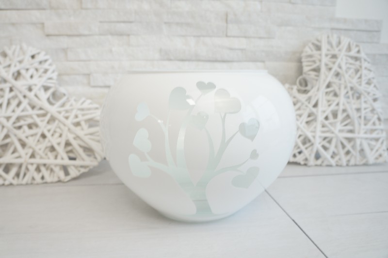 Vaso albero cuori 25cm