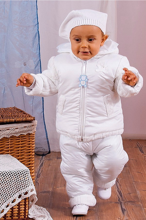 Cappotto bimbo bianco