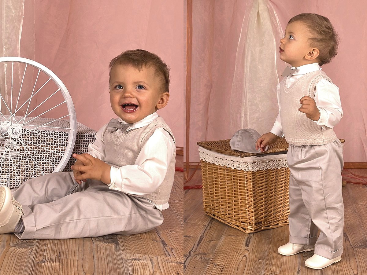 Abito bimbo beige