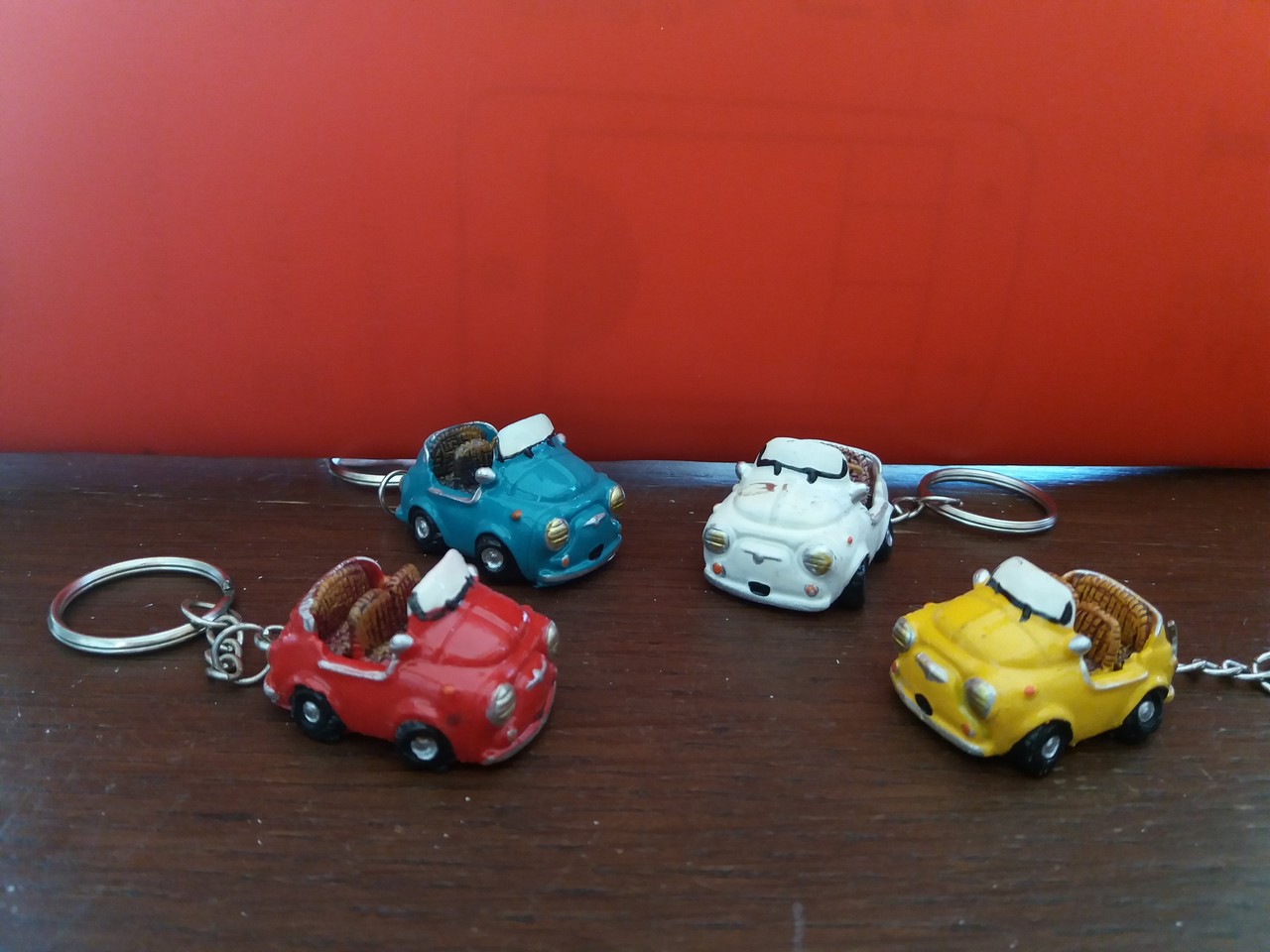 Bomboniera portachiavi automobile