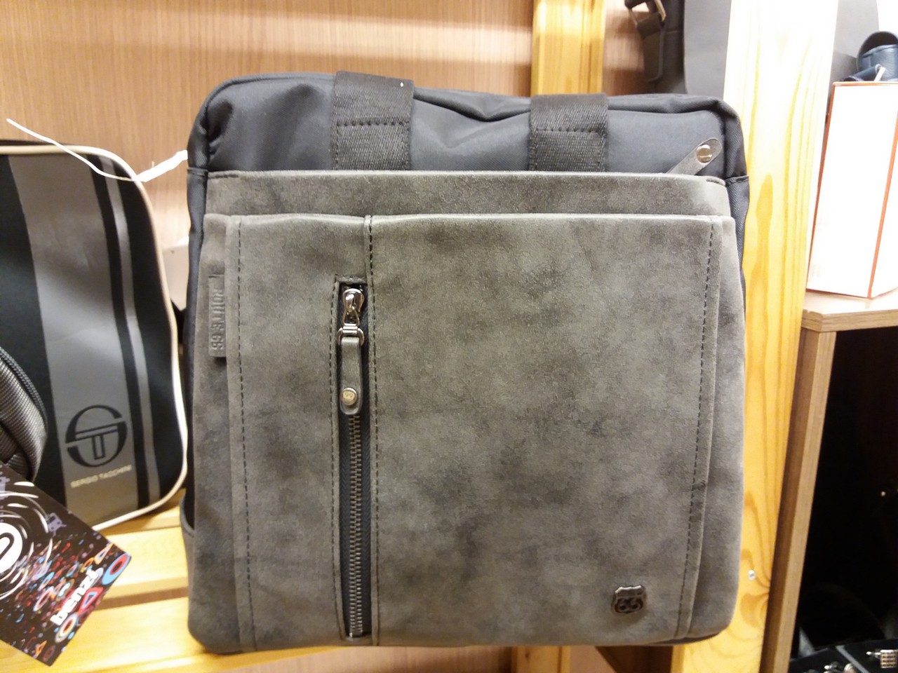 Zaino uomo route 66 nero