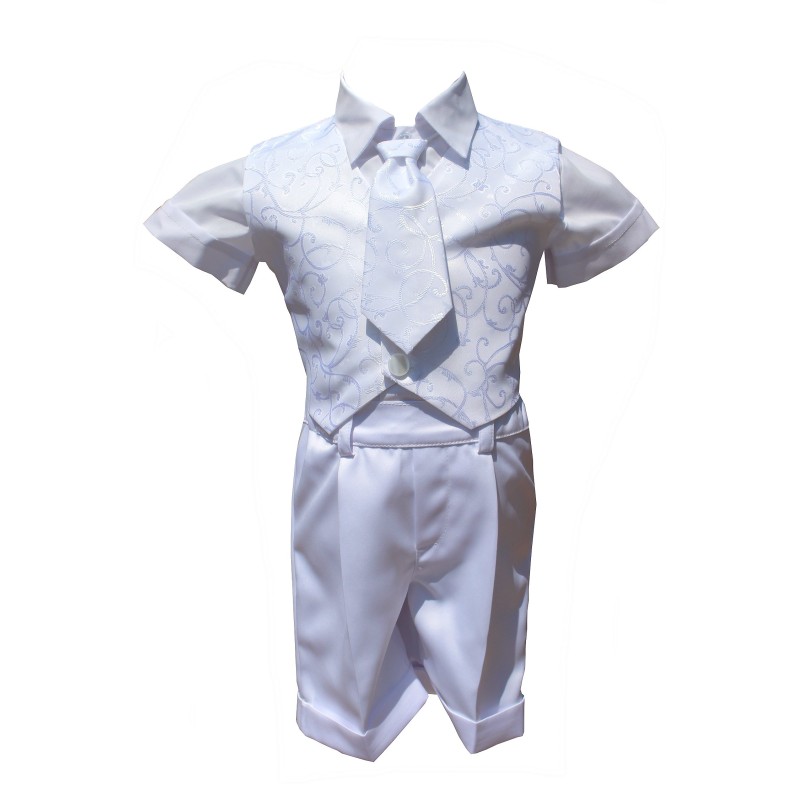 Abito bianco elegante estivo