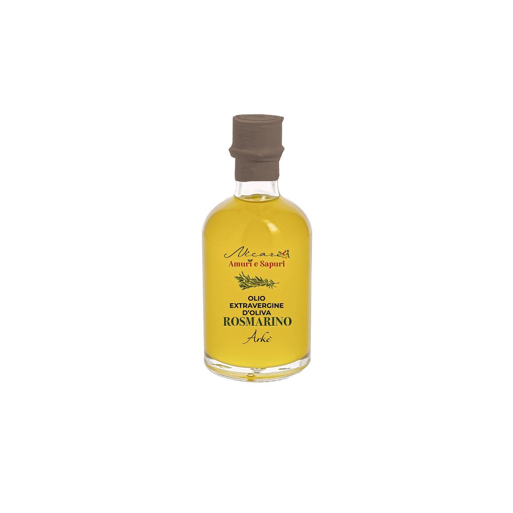 Bomboniera olio aromatizzato in bottiglia classica