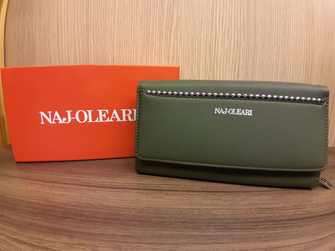 portafogli naj oleari verde