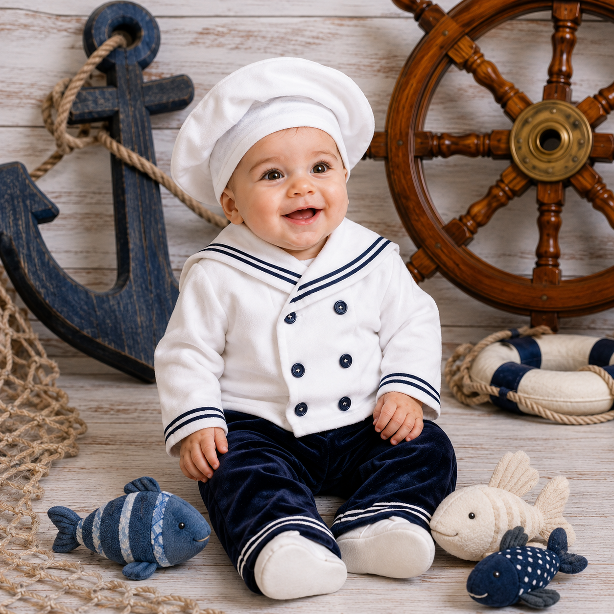 Abito bimbo marinaio Abito bimbo marinaio