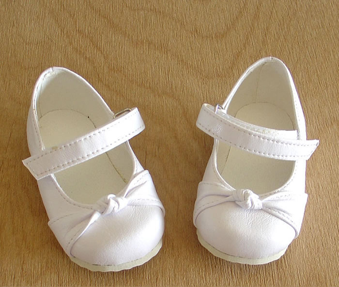Scarpette bimba eleganti in ecopelle bianca Scarpette bimba eleganti in ecopelle bianca