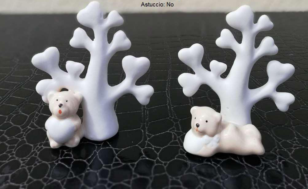 Bomboniera albero con orsetto