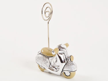 Bomboniera segnaposto clip vespa