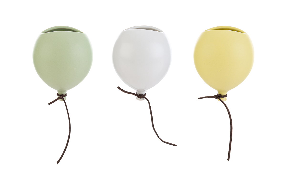 Bomboniera vaso porta pianta palloncino da muro