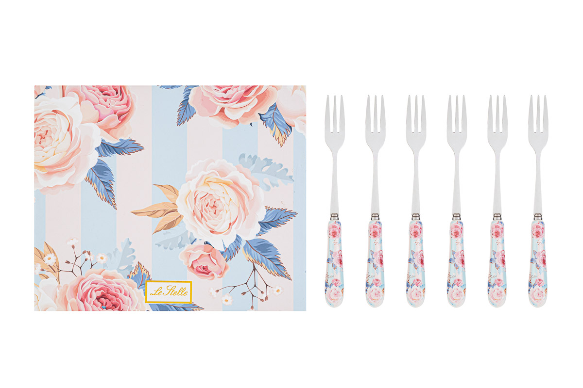 Bomboniera forchettine rose le stelle