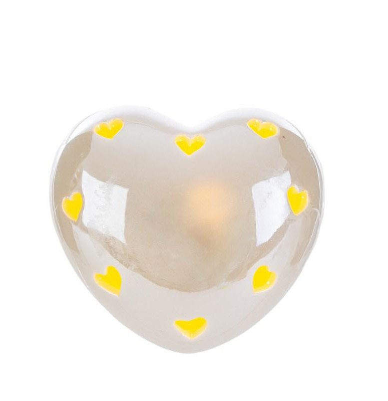 Bomboniera cuore con led le stelle