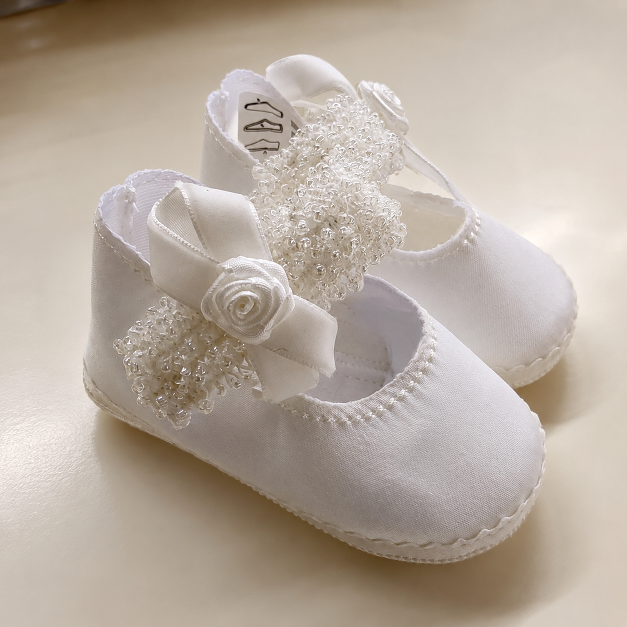 Scarpette eleganti con perline