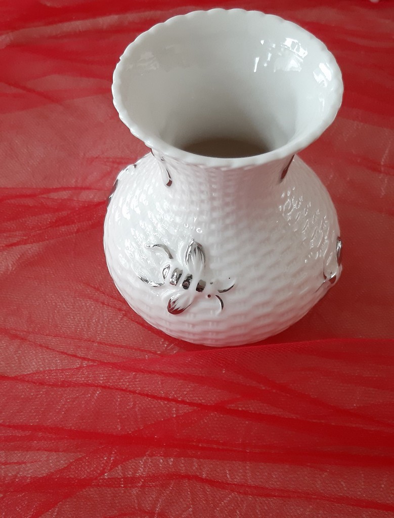 Vaso portafiori ape platino piccolo