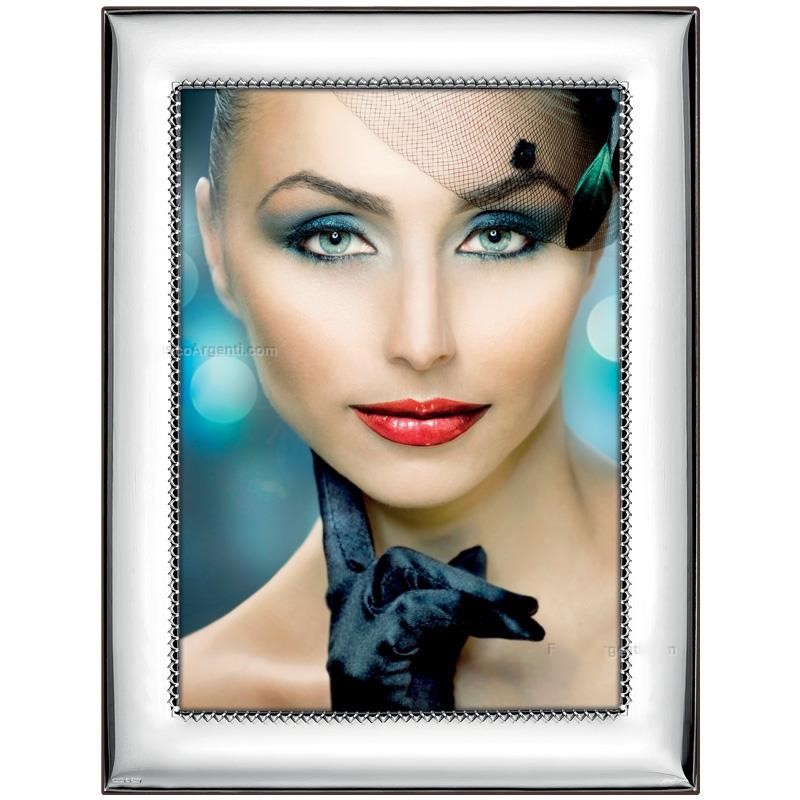 Portafoto argento classico