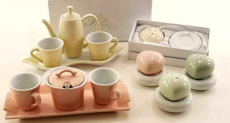 Bomboniera set sale e pepe color