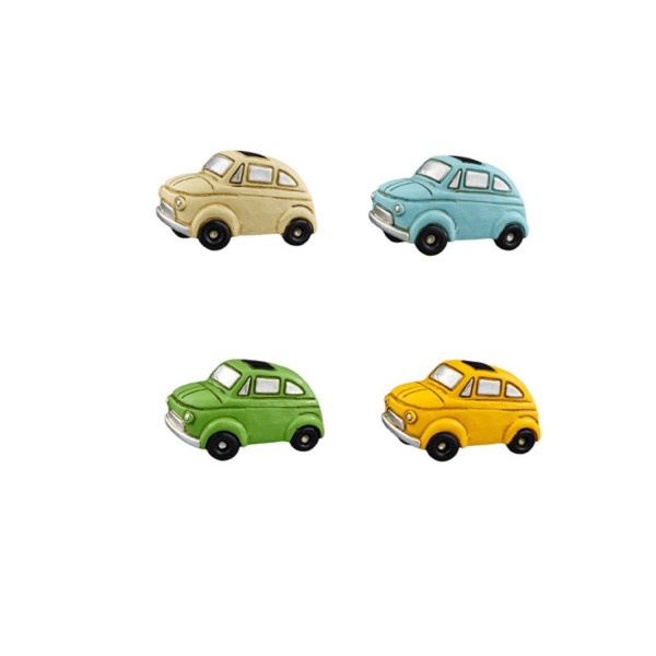 Bomboniera magnete vespa macchinina 500