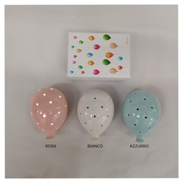 Bomboniera palloncino con led