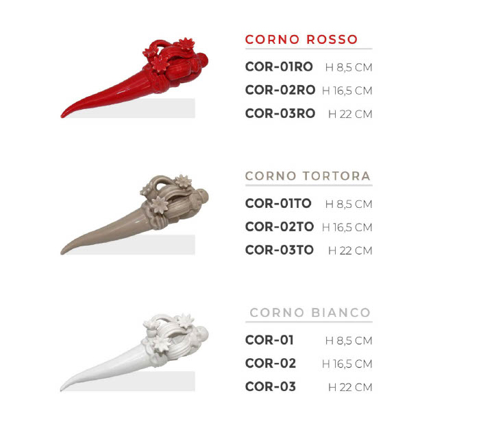 Bomboniera corno portafortuna grande Bomboniera corno portafortuna grande