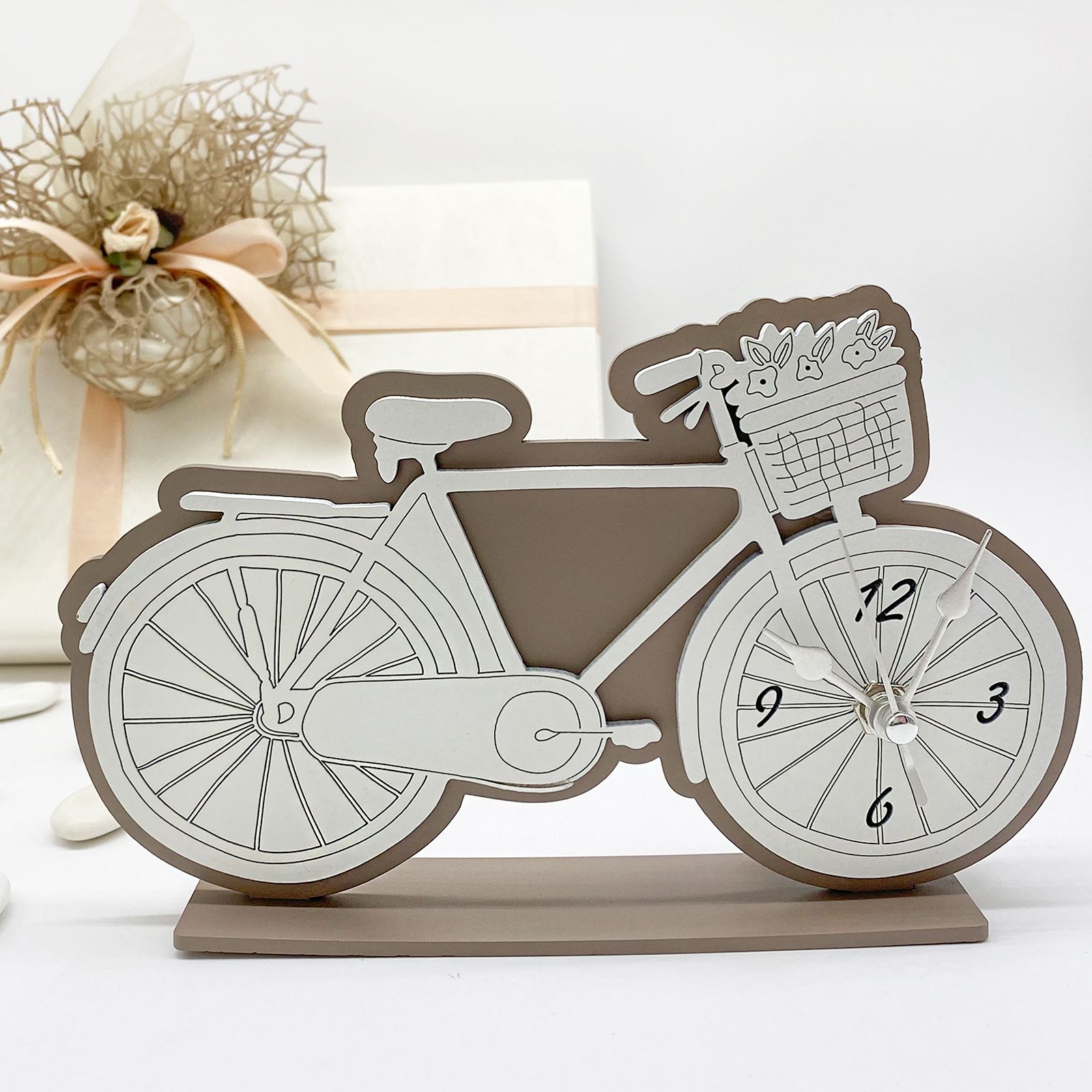 Bomboniera orologio bici