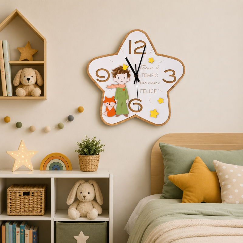 Cuore Matto orologio da parete Piccolo Principe