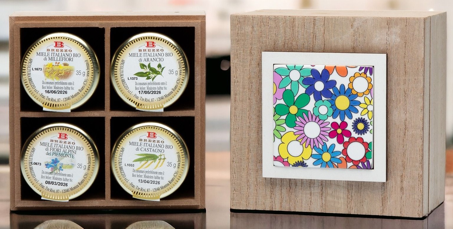 Bomboniera scatola degustazione miele bio