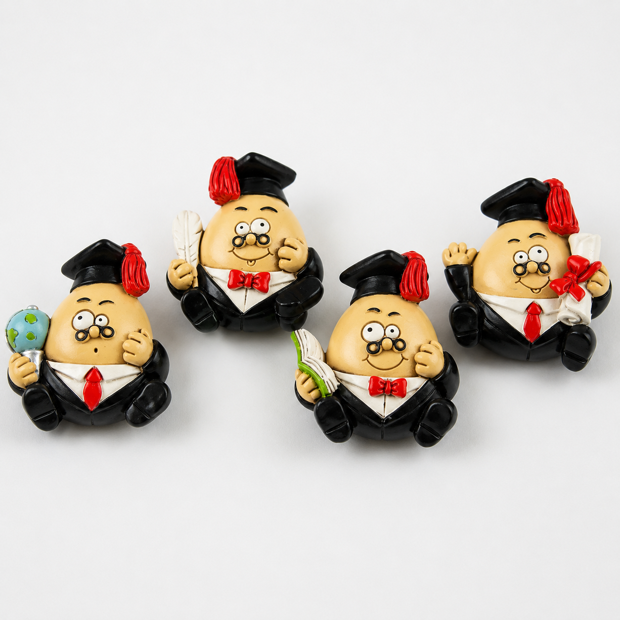 Bomboniera magnete emoticon laurea