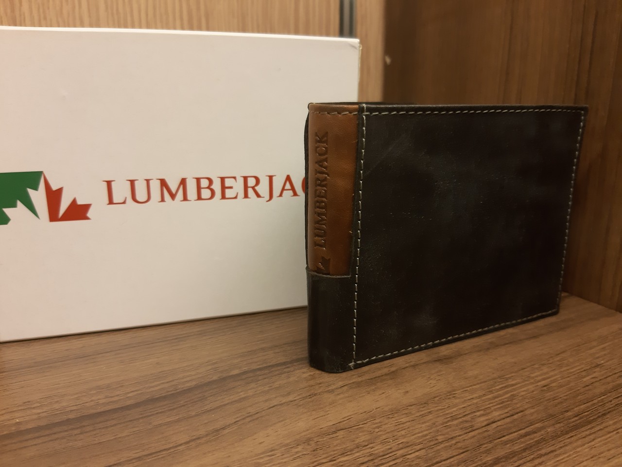 Portafogli lumberjack nero Portafogli lumberjack nero