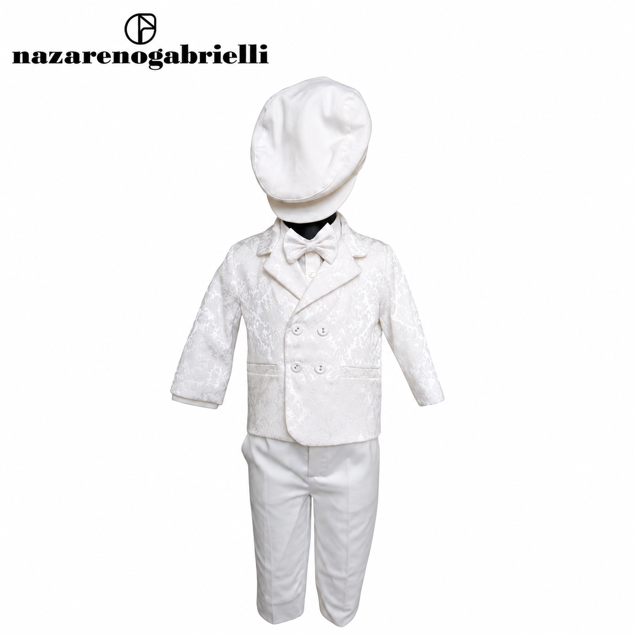 Completo abito bimbo bianco