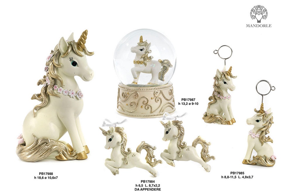 Bomboniera unicorno appendino