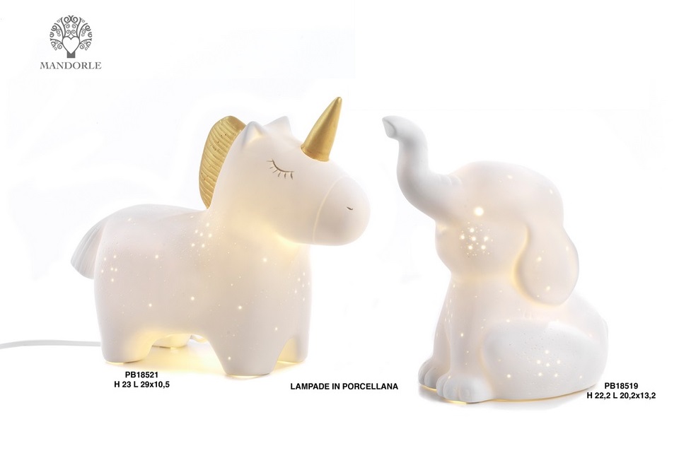 Lampada da tavolo unicorno Lampada da tavolo unicorno