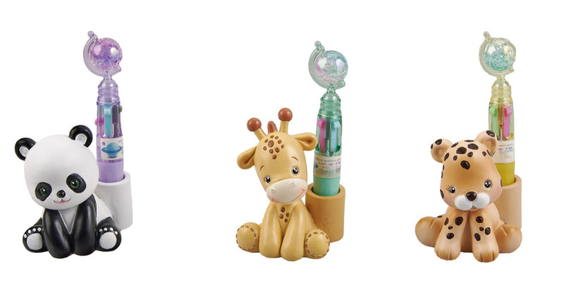 Bomboniera porta penna baby animaletti