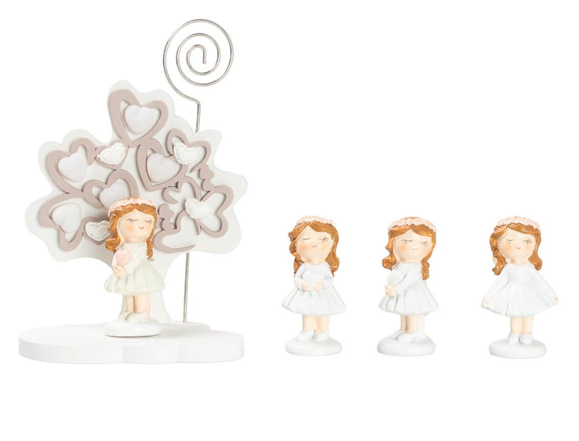 Bomboniera albero clip con bimba harmony