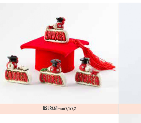 Cappello laurea bomboniera portaconfetti
